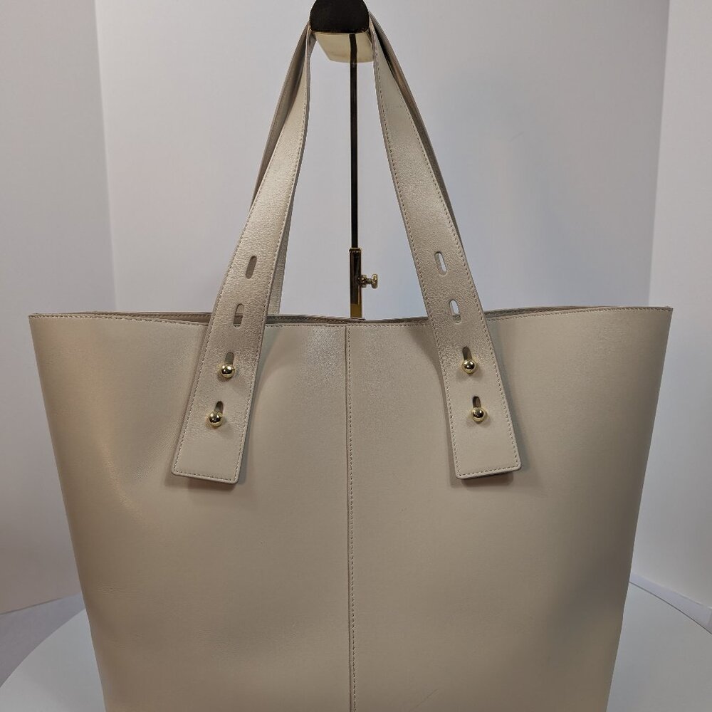 Frame Beige/Cream Le Second Tote - Picture 1 of 13